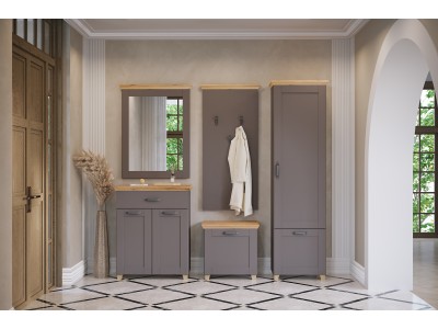 Модулно портманто CONTEMPO (артисан/сиво)